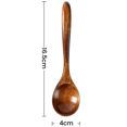 thumbnail image 1 of 6 PCS Wooden Spoons, 6.5 Inch Small Wooden Spoons - Perfect for Soup,Eating,Scooping Jars&Canisters-Kitchen Utensils Set, 1 of 5