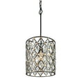 thumbnail image 2 of Varaluz Windsor 1-Lt Crystal Pendant - Carbon/Havana Gold, 2 of 4