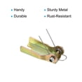 thumbnail image 4 of 2.3 Inch Hook Safety Latch Kit, Metal Towing Hitch Replacement, Golden, 3 Pack, 4 of 6
