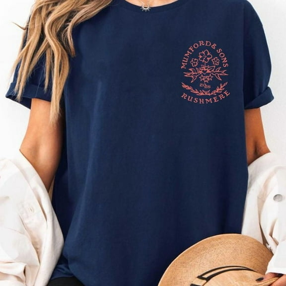 Mumford & Sons Fashion Tour 2025 Black Lyric Unisex, Sizes S-5XL, Tbun