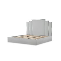 Tulip King Lift Up Storage Bed - Gray