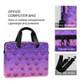 thumbnail image 4 of FORMRS 16" Laptop Bag Carrying Sleeve Case with Handle Travel Shoulder Briefcase, Pixel Love, 4 of 8
