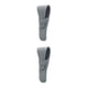 thumbnail image 4 of Advancent Universal Shaver Storage Carry Cover Protector de silicona portátil Organizador Case Carrier Guard para exteriores Gris claro Gris claro 2piezas, 4 of 6