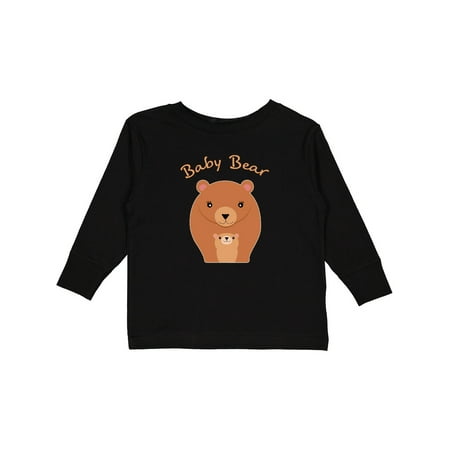 

Inktastic Baby Bear Gift Toddler Boy or Toddler Girl Long Sleeve T-Shirt