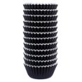 thumbnail image 1 of Eoonfirst Mini Moldes De Papel Para Magdalenas, Vasos De Papel Para Hornear, 300 Piezas (Negro), 1 of 5
