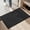 Black-1'8"x2'8" (Rectangular), variant on 20"x32" Entryway Rug Indoor Door Mat Non-slip Washable Hallway Rugs Absorbent & Stain Resist Hall Carpet Runner For Front Floor Mats Laundry Room Entry Charcoal