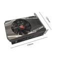 thumbnail image 2 of R7 240 4GB DDR3 128BIT Juego de computadora de escritorio Tarjeta gráfica Ventilador único refrigerado por aire, 2 of 7