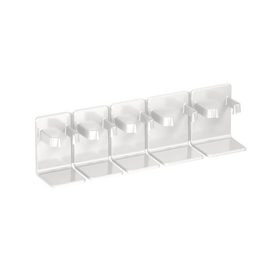 Yonrjhukm Wall Mounted Cosmetic Organizer, Bathroom Shelf for Skin Care Products, Space Saving Vanity Storage Solution, Durable Plastic Rack for Toiletries and Beauty Essentials
