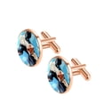 thumbnail image 2 of Cattle Elegant Stainless Steel Cufflink Set for Men, for Formal Attire and Special Occasions, 2 of 6