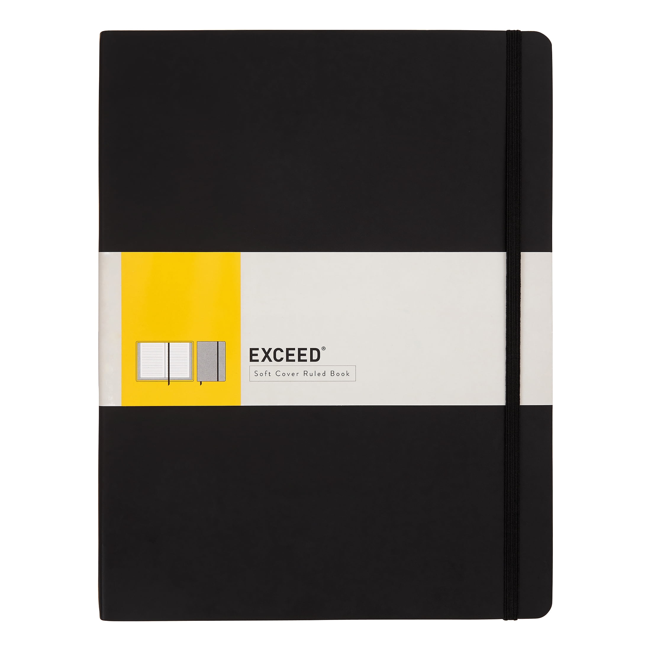 Pack of 5 Moleskine Classic Ruled Soft Cover Notebook Large 5 x 8.25-Inches