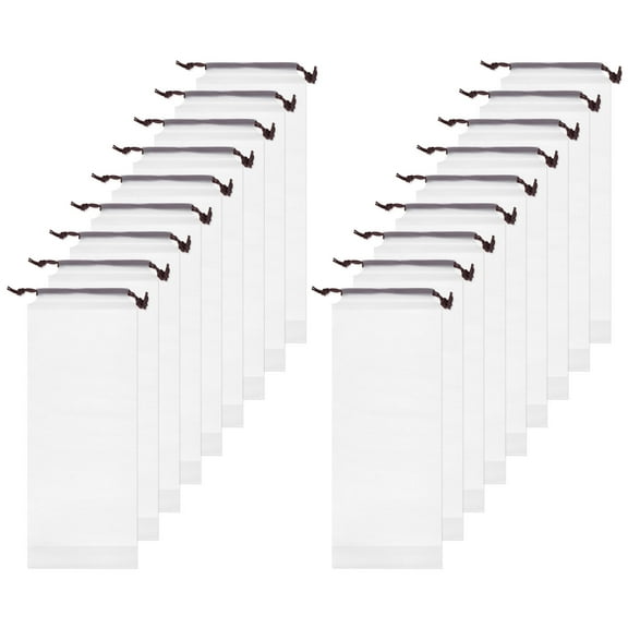 Uxcell 18pcs Umbrella Bags 13.0" x 5.1" Waterproof Umbrella Sleeves with Drawstring for Outdoor Carry Home Storage