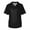 01-Black, variant on Men's Scrubs Healthcare Top, Moisture-Wicking Stretch Scrub Shirts for Men XL 02-Green