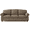 Brown, variant on 90" Nailhead Sofa, Rolled Arm Couch with Solid Legs, Chenille Fabric, Teal