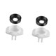 thumbnail image 2 of Junta de copa y compuerta desviadora, piezas de conector de cabezal de ducha, bañera, práctico conector en T, núcleo de grifo de bañera triple para el 2 piezas, 2 of 8