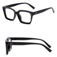 thumbnail image 4 of Square Reading Glasses Rectangle Blue Light Blocking Spring Hinge Readers, 4 of 4
