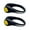 Yellow, variant on 2 Pcs Runner Shoes Clip Light Sneakers Light for Night Running Sports U-shape Luminous Shoes Clips for Hip-Hop Outdoor Night Riding Warning Light Clip-On Shoes