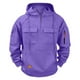 thumbnail image 1 of Dolkfu Sudadera con capucha de color sólido para hombre, sudadera de fitness con cuarto de cremallera y múltiples bolsillos, ropa deportiva para hombre XXL, 1 of 2