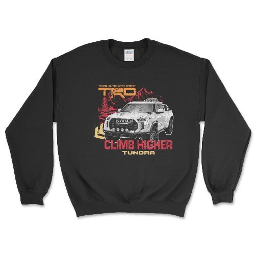 Toyota Tundra TRD Climb Higher Crewneck Sweatshirt