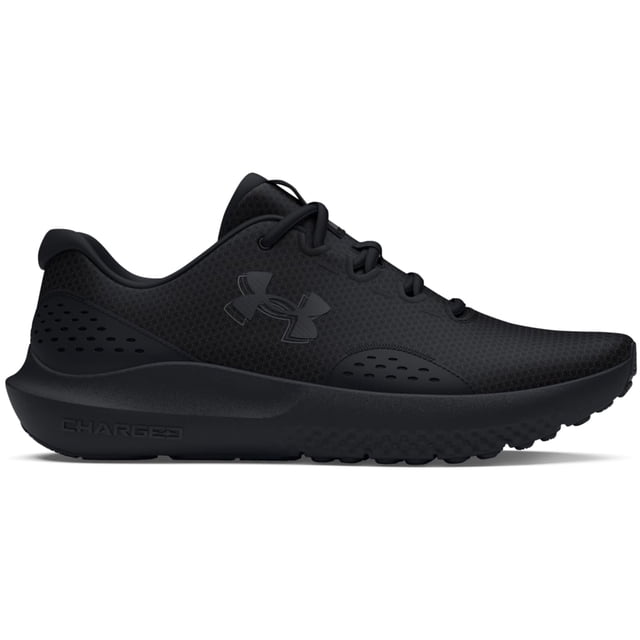 Zapatos Under Armour Charged Surge 4 negros para hombre, talla 14 EE. UU.