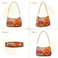 thumbnail image 7 of FORMRS Womens Shoulder Bag with Chain Strap Clutch Purse Cute Tote Handbag, Orange Abstract Floral, 7 of 7