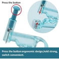 thumbnail image 2 of Herramienta para perforar la oreja, pistola para perforar la oreja, herramienta para perforar el cuerpo sin dolor, herramienta para perforar la seguridad saludable con algodón con alcohol, 2 of 5