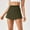 Army Green, variant on Short Skirts for Women On Under $10 Solid Color Sports Skirt Fake Two-piece Drying Breathable Fitness Running Tennis Pocket Lined Yoga Skirt Pants