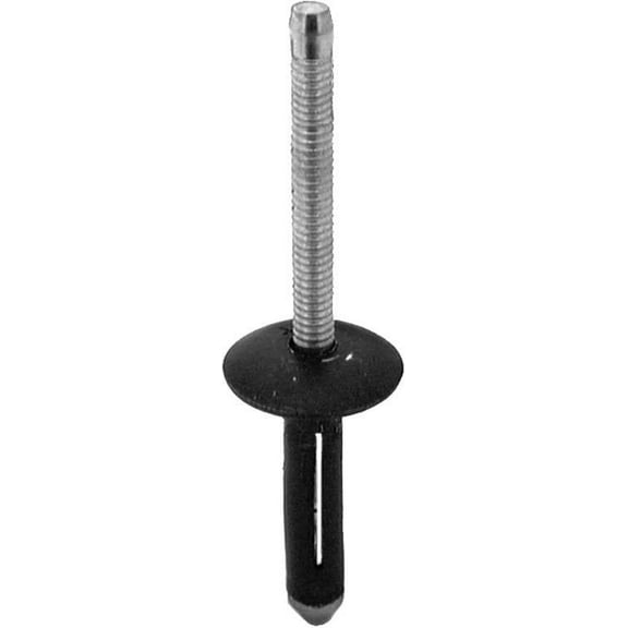 Auveco # 19263 Split-Type Rivet 1/4" Diameter 3/16"-3/8" Grip Aluminum. Qty 25.