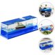 thumbnail image 2 of Cruise Ship Fluid Drift Bottle Desktop Ornament Unsinkable Boat Decor Birthday Gifts for Men, 2 of 4