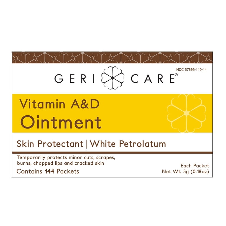 Geri-Care A & D Unscented Skin Protectant Ointment 5 Gram