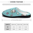 thumbnail image 2 of Womens Cozy Slippers Hello Kitty Warm Soft Plush Slipper Slip-on House Shoes for Home Indoor Outdoor, 2 of 7