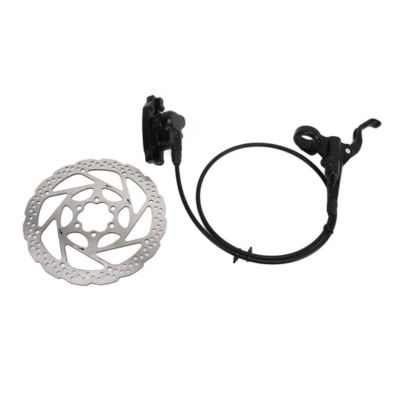 Freno de disco de bicicleta Kit de freno de disco de aceite de accionamiento de pistón doble Freno delantero izquierdo para bicicleta de carretera Bicicleta de montaña