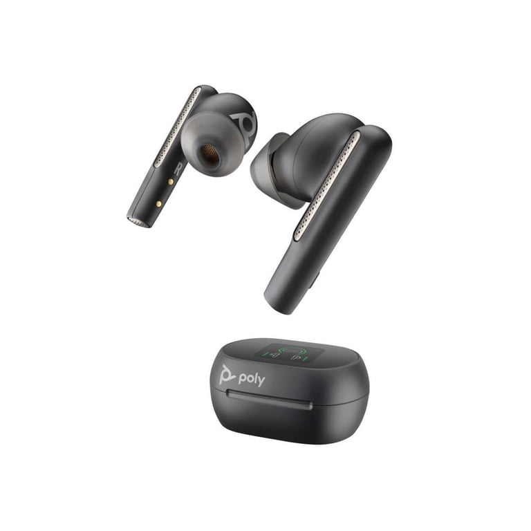 Poly Plantronics, Voyager Free 60+ UC M, 7Y8H0AA, Black - Walmart.com