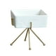 thumbnail image 4 of Caja de Almacenamiento de Joyería Soledad de Cerámica con Estante Negro y Dorado, 4 of 10