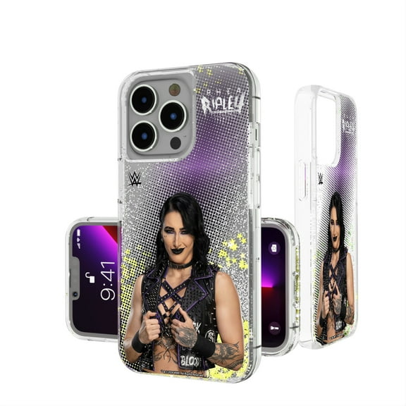Keyscaper Rhea Ripley WWE Nightmare Superstar iPhone Glitter Case