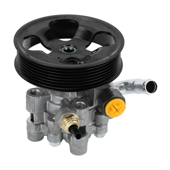 Power Steering Pump for Toyota Camry 2.4L L4 2002-2009 Aluminum Alloy No.44310-06071 with Pulley