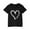 Black 1, variant on Tungbrin Valentine's Day Shirts for Boys Girls Cute Heart Graphic Print Crewneck Tees Summer Kids Short Sleeve Tops