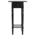 thumbnail image 1 of Safavieh Table d'Appoint en Bois Sabrina Noire, 1 of 4