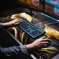 thumbnail image 3 of XXL Large Gaming Mouse Pad,Black Grey Gold Marble Texture Big Desk Pads PC Keyboard Waterproof and Non-Slip 31.4 x 15.7inches 3mm Thick Table Mat,Ideal Partner for Work & Laptop, 3 of 6