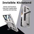 thumbnail image 2 of Compatible for Samsung Galaxy Z Fold 5 5G Case with Screen Protector,Hinge Protection Case with Magnetic Kickstand and Wrist Strap Wireless Charging Support for Samsung Galaxy Fold 5 Silvery, 2 of 14