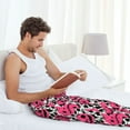 thumbnail image 5 of Bixox Men's Halloween Pumpkins Patterned Pajama Pants with Pockets Lounge Clothes for Home, 5 of 5