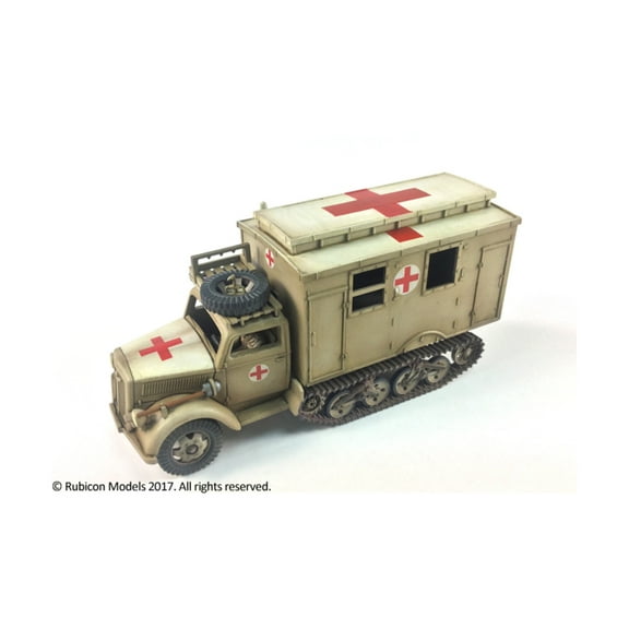Rubicon Models SdKfz 305/3A Expansion Set - Box Body (Einheitskoffer) New