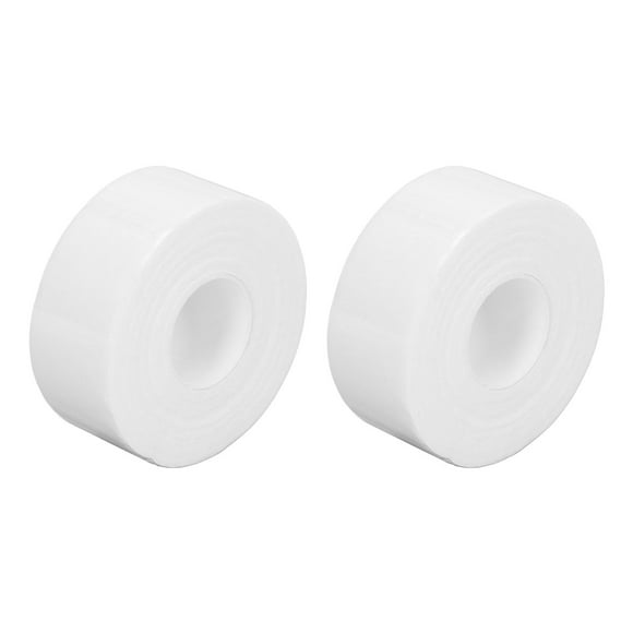Rollo de almohadillas para el sudor de las axilas, 2 rollos, rollo adhesivo para el cuello de la camisa, protector de cuello de camisa, probado profesionalmente