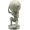 Gray, variant on Holding Up World Statue and Sculpture, 11.5''