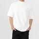 thumbnail image 1 of pstuiky camisetas de hombre, Camisas casuales de manga corta, elásticas, con cuello redondo y cuello semialto de color liso para hombre camisetas de hombre xxxxl, 1 of 8