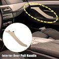 thumbnail image 2 of Tirador de puerta lateral Interior de cuero lateral derecho para BMW 5 Series 520 523 525 528 530 535 F10 F11 F18 2010-2016 Beige Unique Bargains Puerta Tirador, 2 of 7