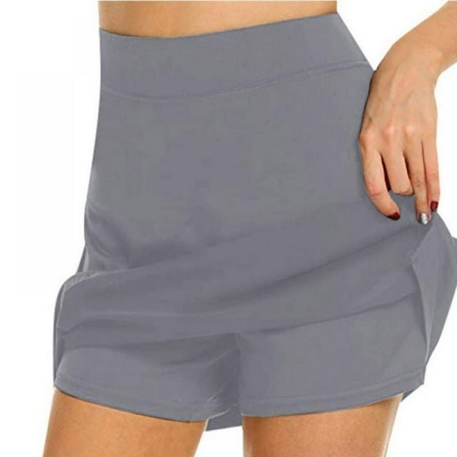 Running Skirt Tennis Skort with Shorts and Pockets