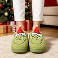 thumbnail image 6 of Qaltryn Unisex Fuzzy Plush Christmas House Slippers Warm Non‑Slip Indoor Outdoor Family‑Matching Festive Winter Holiday Gift Footwear, 6 of 8