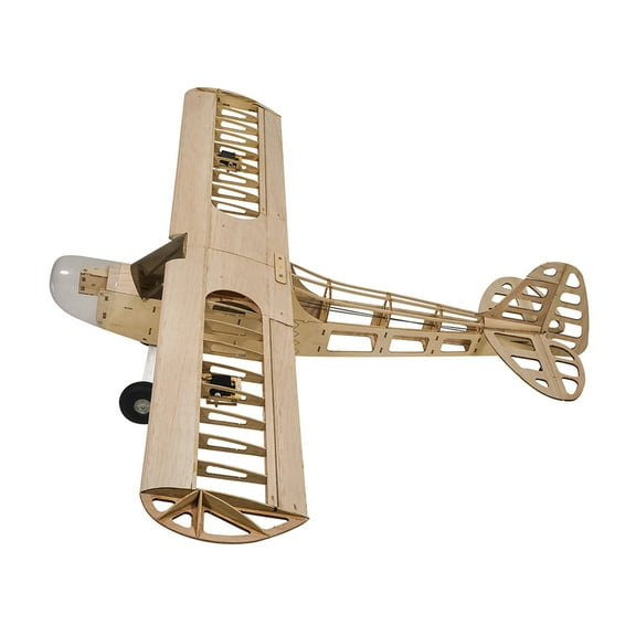 Nebublu Remote Control Airplane , Dancing Hobby S0801 Balsa Wood 1.2M Piper Cub J,3 Model Kit for Hobbyists and Aviation Lovers