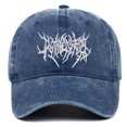 thumbnail image 3 of Gorra de béisbol bordada lavada Retro, 1 Uds., adecuada para hombres y mujeres durante todo el año, gorra deportiva informal para exteriores, 3 of 5
