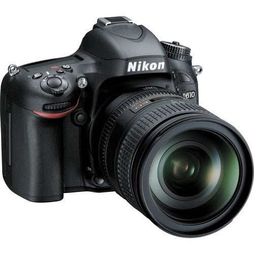 Nikon D610 24.3 MP CMOS FX-Format Digital SLR Kit with 28-300mm F/3.5-5.6G ED VR AF-S Nikkor Lens International Version (No warranty)